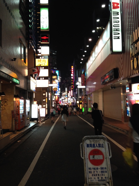 Back alleys of Shibuya