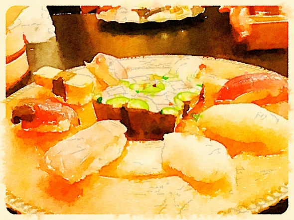 Watercolour Sushi